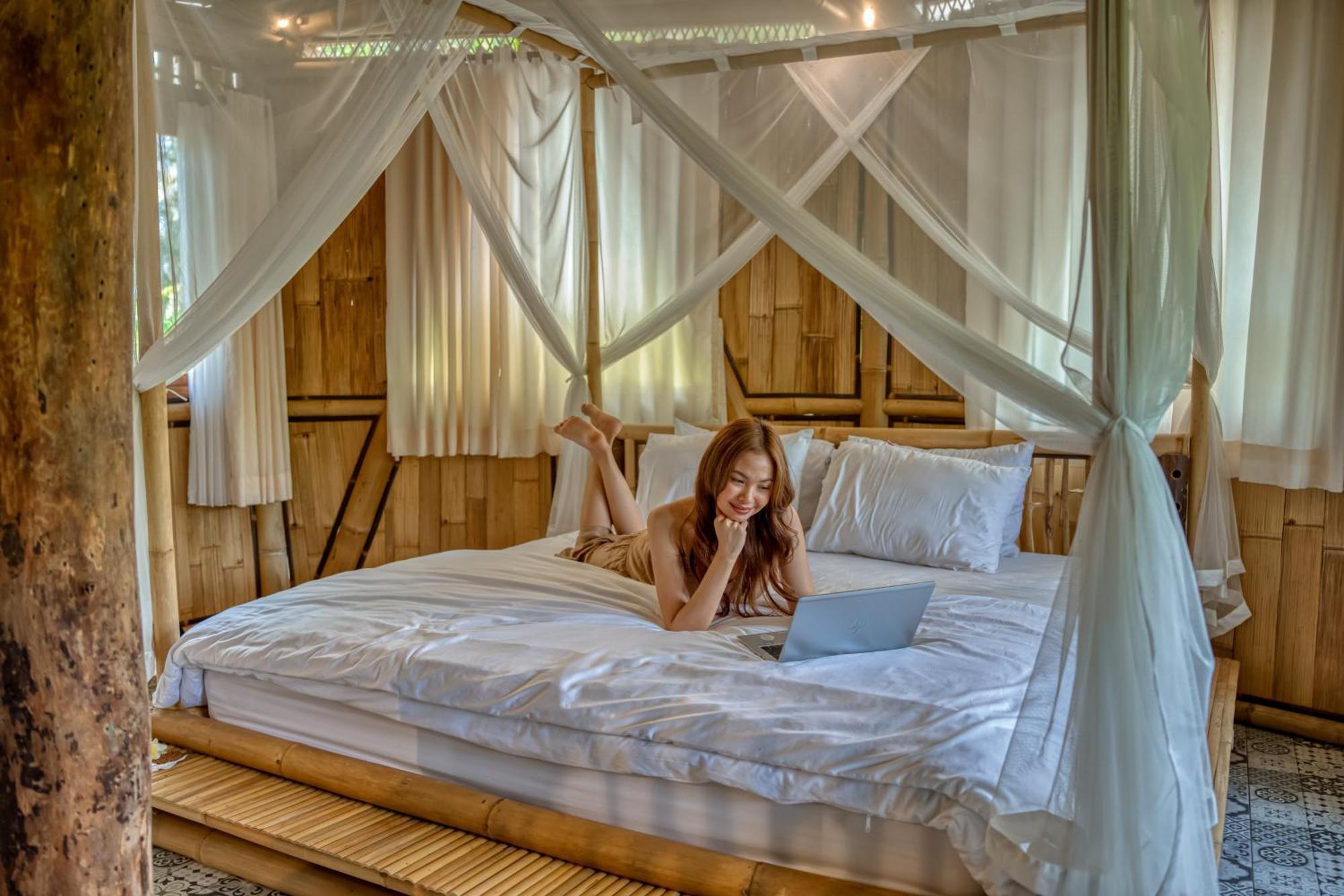 Bamboo Cabin Sanctuary By Nusantara Hospitality Убуд Екстер'єр фото